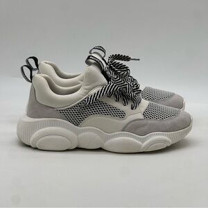 Moschino Teddy Bear Sneakers. Size 7